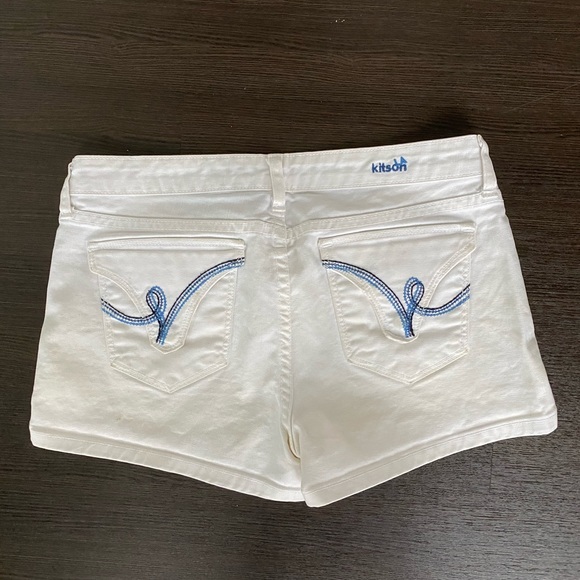 White Kitson Shorts - Size 29 - Picture 2 of 3